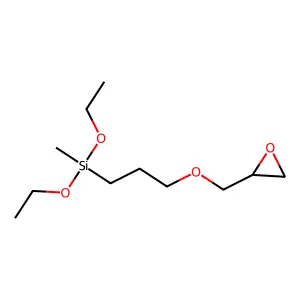 diethoxy-methyl-[3-(oxiran-2-ylmethoxy)propyl]silane structure