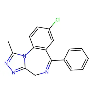 alprazolam structure