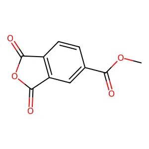 methyl 1,3-dioxo-2-benzofuran-5-carboxylate structure