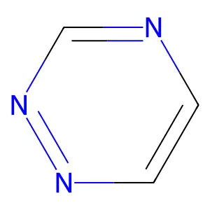 1,2,4-Triazine structure