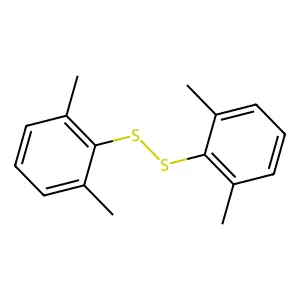 Disulfide, bis(2,6-dimethylphenyl) structure