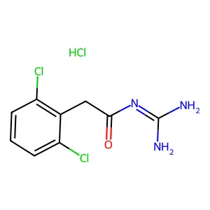 guanfacine hydrochloride structure