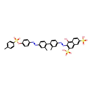 Acid Red 111 free acid structure