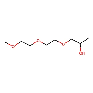 1-[2-(2-methoxyethoxy)ethoxy]propan-2-ol structure