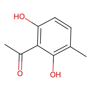 1-(2,6-dihydroxy-3-methylphenyl)ethanone structure