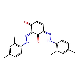 1,3-Benzenediol, 2,4-bis[(dimethylphenyl)azo]- structure