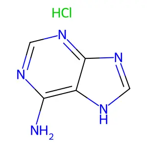 Adenine hydrochloride structure