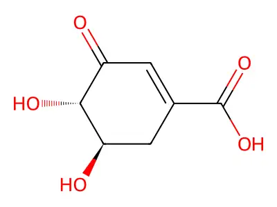3-dehydroshikimate structure