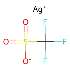 Silver trifluoromethanesulfonate structure
