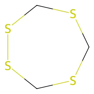 1,2,4,6-Tetrathiepane structure