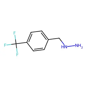 (4-(Trifluoromethyl)benzyl)hydrazine structure