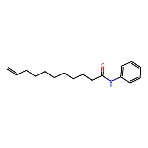 10-Undecenamide, N-phenyl- structure