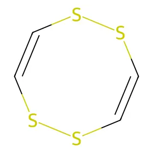 1,2,5,6-tetrathiocine structure