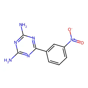 Compound C9H8N6O2 structure