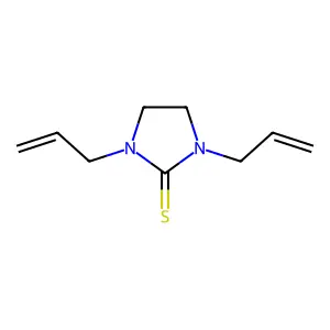 N,N'-Diallylethylenethioure structure