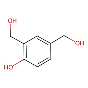 2,4-bis(hydroxymethyl)phenol structure