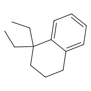 1,1-Diethyl-1,2,3,4-tetrahydronaphthalene structure