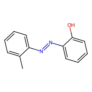 O-(O-TOLYLAZO)PHENOL structure