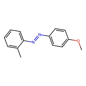 (4-METHOXYPHENYL)(2-METHYLPHENYL)DIAZENE structure