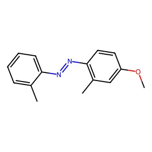 4-Methoxy-o.o'-azotoluene structure