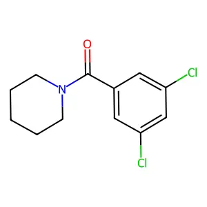 1-(3,5-DICHLOROBENZOYL)PIPERIDINE structure