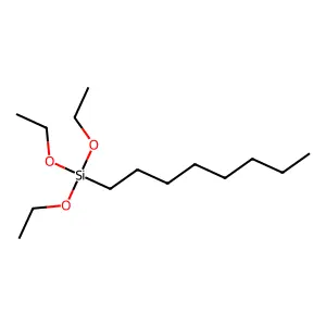 Triethoxyoctylsilane structure