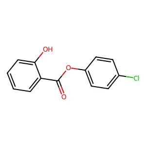 4-Chlorophenyl salicylate structure