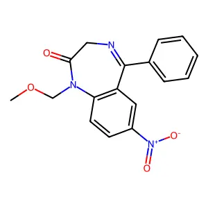 Motrazepam structure