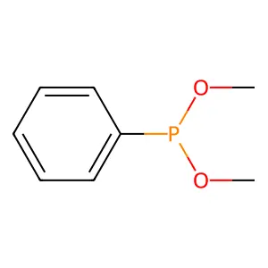 Dimethyl phenylphosphonite structure