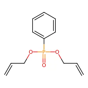Diallyl phenylphosphonate structure