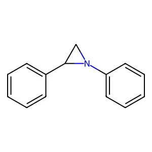 1,2-Diphenylaziridine structure