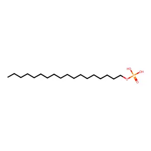 Octadecyl dihydrogen phosphate structure