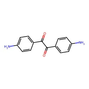 1,2-bis(4-aminophenyl)ethane-1,2-dione structure