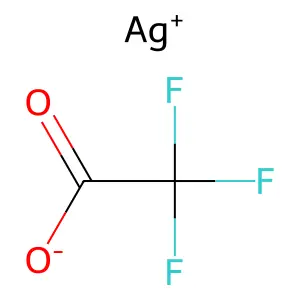 Silver trifluoroacetate structure