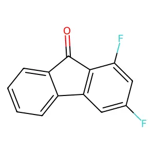 1,3-difluorofluoren-9-one structure