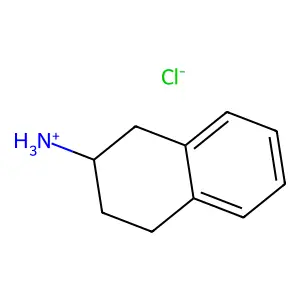 Tetrahydro-2-naphthylamine hydrochloride structure