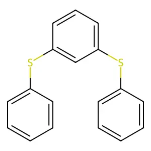 Benzene, 1,3-bis(phenylthio)- structure