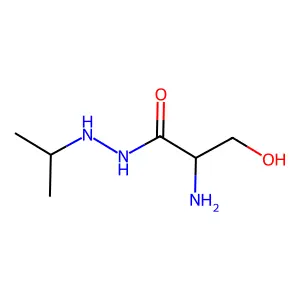 Serine isopropylhydrazide structure