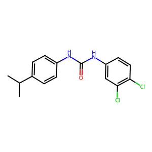 1-(3,4-DICHLORO-PHENYL)-3-(4-ISOPROPYL-PHENYL)-UREA structure