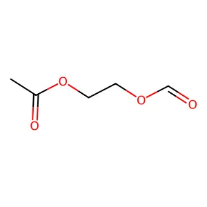 1,2-Ethanediol, acetate formate structure
