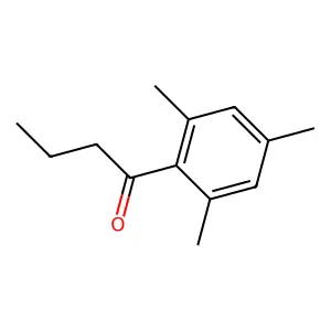 1-(2,4,6-trimethylphenyl)butan-1-one structure