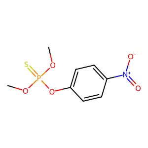 Parathion-methyl structure