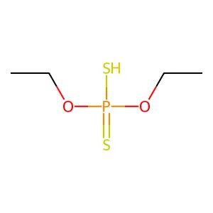 diethoxy-sulfanyl-sulfanylidene-lambda5-phosphane structure