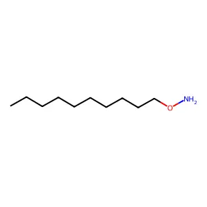 O-DECYLHYDROXYLAMINE structure