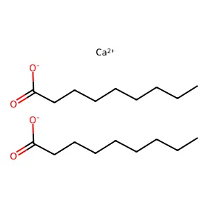 Calcium nonanoate structure