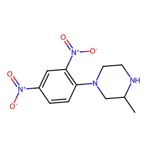 1-(2,4-Dinitrophenyl)-3-methylpiperazine structure