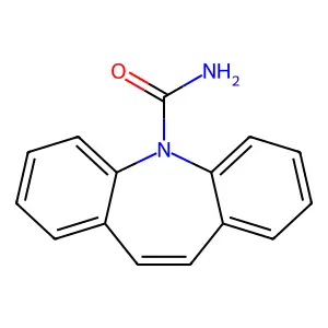carbamazepine structure