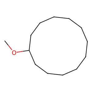 Cyclododecane, methoxy- structure