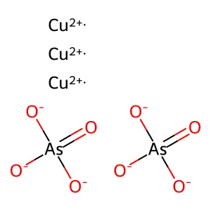 Copper arsenate structure