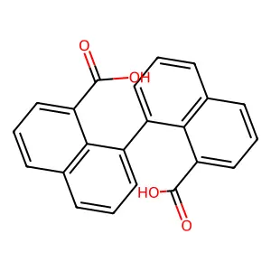 [1,1'-Binaphthalene]-8,8'-dicarboxylic acid structure